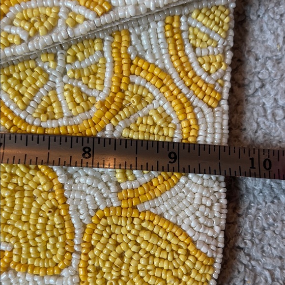 Kelly & Katie Citrus Beaded Clutch NWT - Picture 7 of 8
